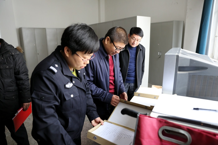 公安分局顺利通过山东省档案工作科学化管理先