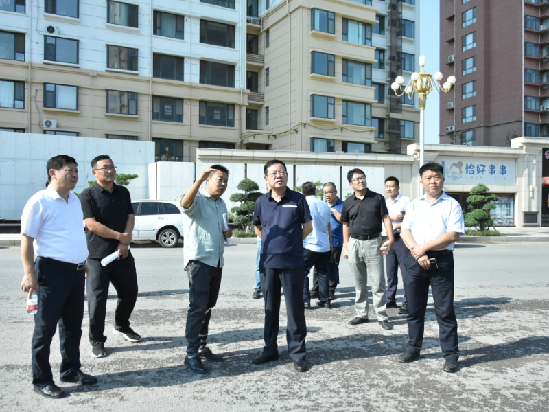 博山区委书记路德芝专题调研民生项目建设工作