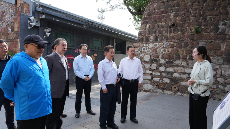 市中华文化促进会来博山区调研