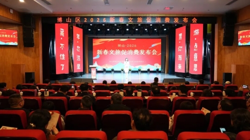博山区2026新春文旅促消费发布会举办