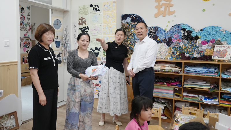 博山区领导开展“六一”儿童节走访慰问