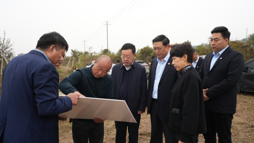 山东民生集团来博考察调研